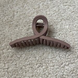Claw Clip Mauve Matte